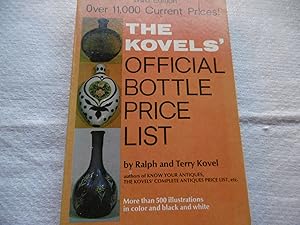 THE KOVELSÂ OFFICIAL BOTTLE PRICE LIST