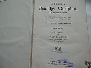 A. Schlessings Deutscher Wortschatz ( Der passende Ausdruck )