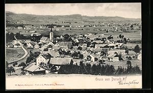 Bild des Verkufers fr Ansichtskarte Durach, Ortsansicht aus der Vogelschau zum Verkauf von Bartko-Reher