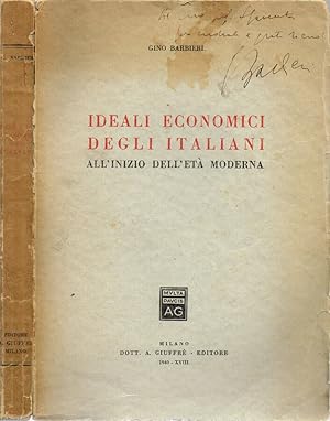 Ideali economici degli italiani all'inizio dell'Età Moderna