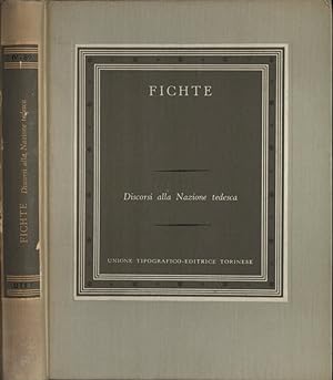 Bild des Verkufers fr Discorsi sulla Nazione tedesca zum Verkauf von Biblioteca di Babele