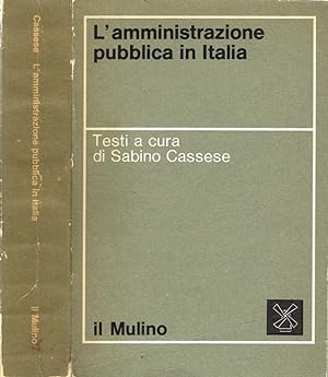Seller image for L'amministrazione pubblica in Italia for sale by Biblioteca di Babele