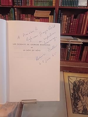 Imagen del vendedor de Les romans de Georges Bernanos ou le dfi du rve a la venta por Librairie FAUGUET