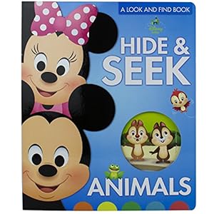 Image du vendeur pour Disney Baby Mickey, Minnie, Princess and More! - Hide & Seek Animals, A Look and Find Book - PI Kids mis en vente par Reliant Bookstore