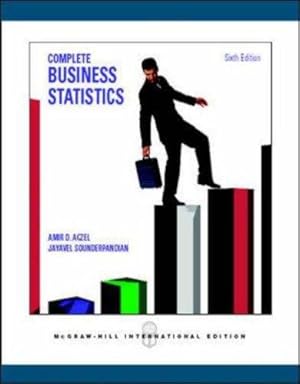 Bild des Verkufers fr Complete Business Statistics with Student CD zum Verkauf von WeBuyBooks