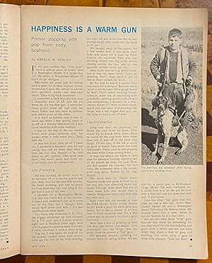 [THE BEATLES]. "Happiness is a Warm Gun" -- COMPLETE YEAR (12 ISSUES) OF THE 1968 "AMERICAN RIFLE...