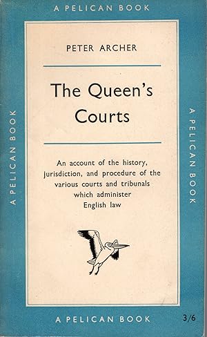 THE QUEENS COURT by Peter Archer 1956 -- The Pelican History of England .No.A365