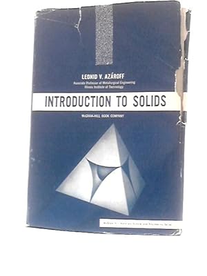 Seller image for Introduction To Solids for sale by World of Rare Books