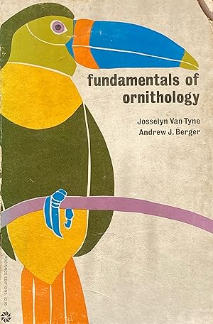 Seller image for Fundamentals of ornithology for sale by Acanthophyllum Books