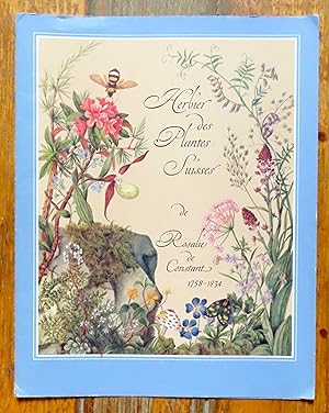 Imagen del vendedor de Herbier des plantes suisses / Fleurs, premier amour d'enfance. a la venta por La Bergerie