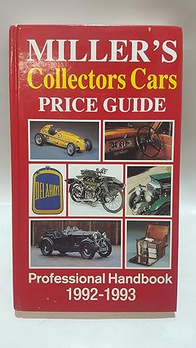 Seller image for Miller's Collector's Cars Price Guide 1992-93 for sale by Cambridge Rare Books