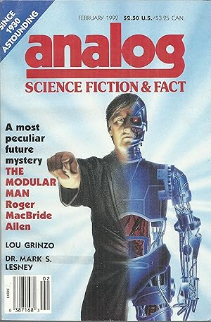 Bild des Verkufers fr Analog Science Fiction & Fact: February, 1992 zum Verkauf von Sierra Sales