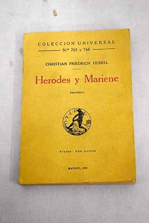 Imagen del vendedor de Herodes y Mariene a la venta por Alcan Libros