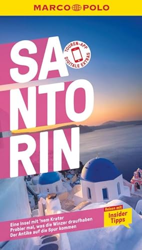 Bild des Verkufers fr MARCO POLO Reisefhrer Santorin : Reisen mit Insider-Tipps. Inklusive kostenloser Touren-App zum Verkauf von AHA-BUCH GmbH