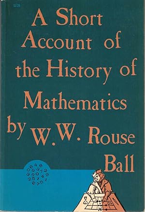 Bild des Verkufers fr A Short Account of History of Mathematics zum Verkauf von Kenneth Mallory Bookseller ABAA