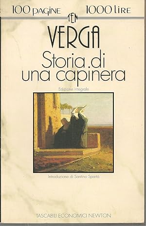 Immagine del venditore per STORIA DI UNA CAPINERA - GIOVANNI VERGA venduto da Libreria Peterpan