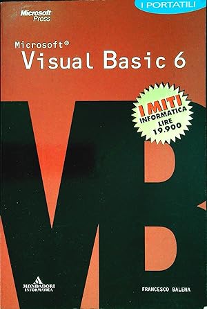 Imagen del vendedor de VISUAL BASIC 6 - FRANCESCO BALENA a la venta por Libreria Peterpan