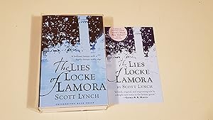 Bild des Verkufers fr The Lies Of Locke Lamora : Signed (Advance Uncorrected Proof) zum Verkauf von SkylarkerBooks