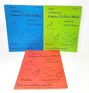 (3 Book Set) Gaguer Contemporary Modern Guitar Method, Books Four, Five, and Six