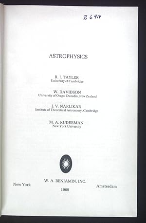 Seller image for Astrophysics. Progress in Physics a Reprint Series. for sale by books4less (Versandantiquariat Petra Gros GmbH & Co. KG)