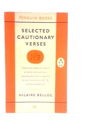 Imagen del vendedor de Selected Cautionary Verses a la venta por World of Rare Books
