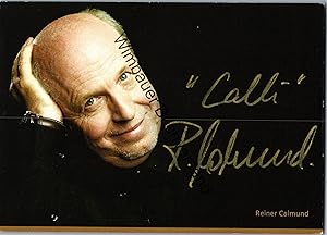 Bild des Verkufers fr Original Autogramm Reiner Calmund Bayer Leverkusen /// Autogramm Autograph signiert signed signee zum Verkauf von Antiquariat im Kaiserviertel | Wimbauer Buchversand