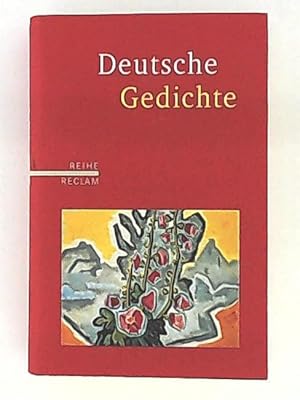 Image du vendeur pour Deutsche Gedichte, eine Anthologie mis en vente par Leserstrahl  (Preise inkl. MwSt.)