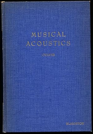 Seller image for MUSICAL ACOUSTICS. for sale by Alkahest Books