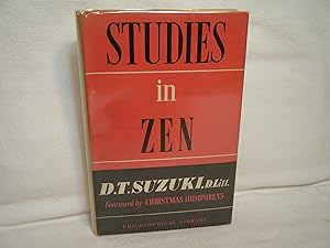 Imagen del vendedor de Studies in Zen a la venta por curtis paul books, inc.
