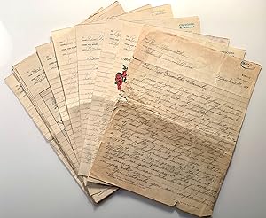 Inmate Ray Stephen White to Rev. Newton Nesmith 1947-1949--Malaria Guinea Pig24 Letters from Illi...