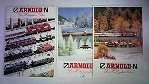 Immagine del venditore per ARNOLD-N - Das Hobby fr's Leben, 1987/88. N-Modellbahnen, Baustze und Zubehr, Modellbahn-Technik venduto da Celler Versandantiquariat