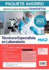 Paquete Ahorro Técnico/a Especialista en Laboratorio. Servicio Vasco de Salud (Osakidetza)