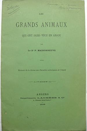 Les grands animaux qui ont jadis vécu en Anjou