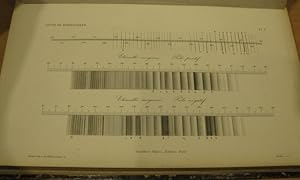 Spectres lumineux. Spectres prismatiques et en longueurs d'ondes destinés aux recherches de chimi...