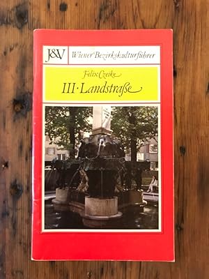 III. Landstraße - Wiener Bezirkskulturführer