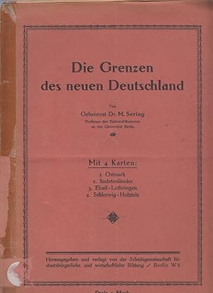 Die Grenzen des neuen Deutschland. / The frontiers of the new Germany. / Les frontières de la nou...