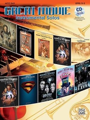 Bild des Verkufers fr Great Movie Instrumental Solos for Alto Sax zum Verkauf von AHA-BUCH GmbH