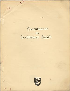 Concordance to Cordwainer Smith (First Edition)