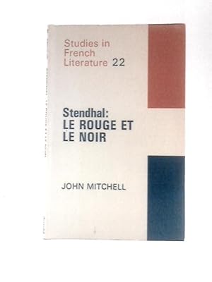 Seller image for Stendhal: Le Rouge et Le Noir for sale by World of Rare Books