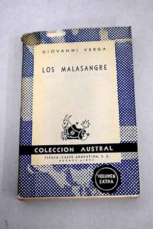 Seller image for Los malasangre for sale by Alcan Libros