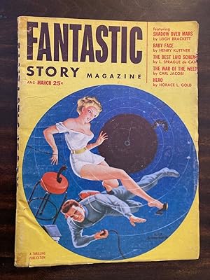 Bild des Verkufers fr Fantastic Story Magazine March 1953 Vol. 5 No. 2 zum Verkauf von biblioboy