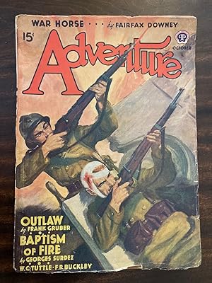 Image du vendeur pour Adventure October 1940 Vol. 103 No. 6 mis en vente par biblioboy