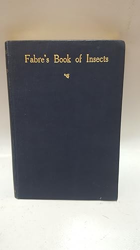 Seller image for Fabre's Book Of Insects for sale by Cambridge Rare Books