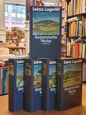 Bild des Verkufers fr Gesammelte Werke, 5 Bnde (so komplett): 1: Geschichten und Sagen, 2: Geschichten und Legenden, 3: Nils Holgerssons schnste Abenteuer mit den Wildgnsen, 4: Gsta Berling, 5: Jerusalem, bersetzt von Pauine Klaiber-Gottschau, Sophie Angermann, Marie Franzos und Carola von Crailsheim, hrsg. von Hans A. Neunzig, zum Verkauf von Antiquariat Orban & Streu GbR