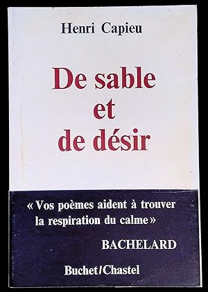 Seller image for De sable et de dsir for sale by LibrairieLaLettre2