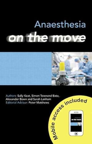 Imagen del vendedor de Anaesthesia on the Move a la venta por GreatBookPrices