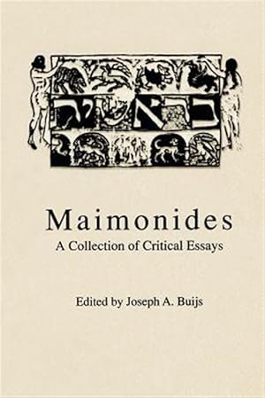 Bild des Verkufers fr Maimonides : A Collection of Critical Essays zum Verkauf von GreatBookPrices
