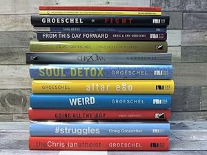 Seller image for 13 Craig Groeschel Spiritual Religious Books (Altar Ego, Weird, Soul Detox, Chazown, Struggles, Christian Atheist, Power of Momentum, From This Day Forward, Going All the Way, Fight, Confessions on a Pastor) for sale by Archives Books inc.