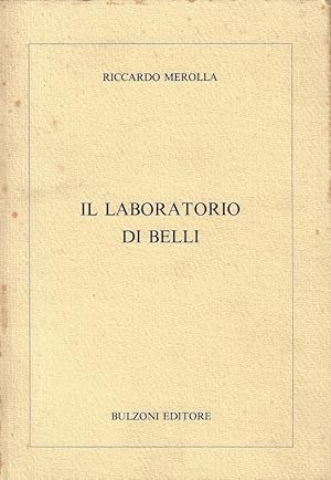 Seller image for Il laboratorio di Belli for sale by Romanord