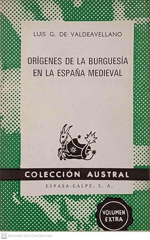 Seller image for Orgenes de la burguesa en la Espaa medieval for sale by Llibres Capra